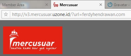 Contoh Domain Belum Aktif